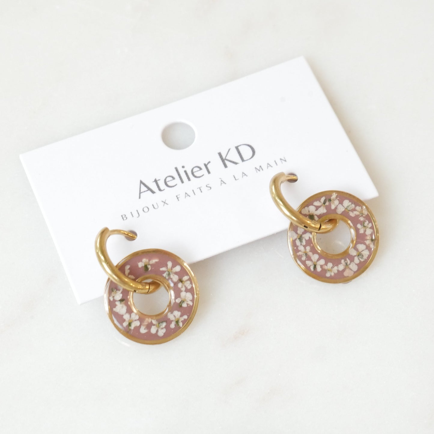 Boucles d'oreilles Dona (petit 16mm) - Edition spéciale automne 2025