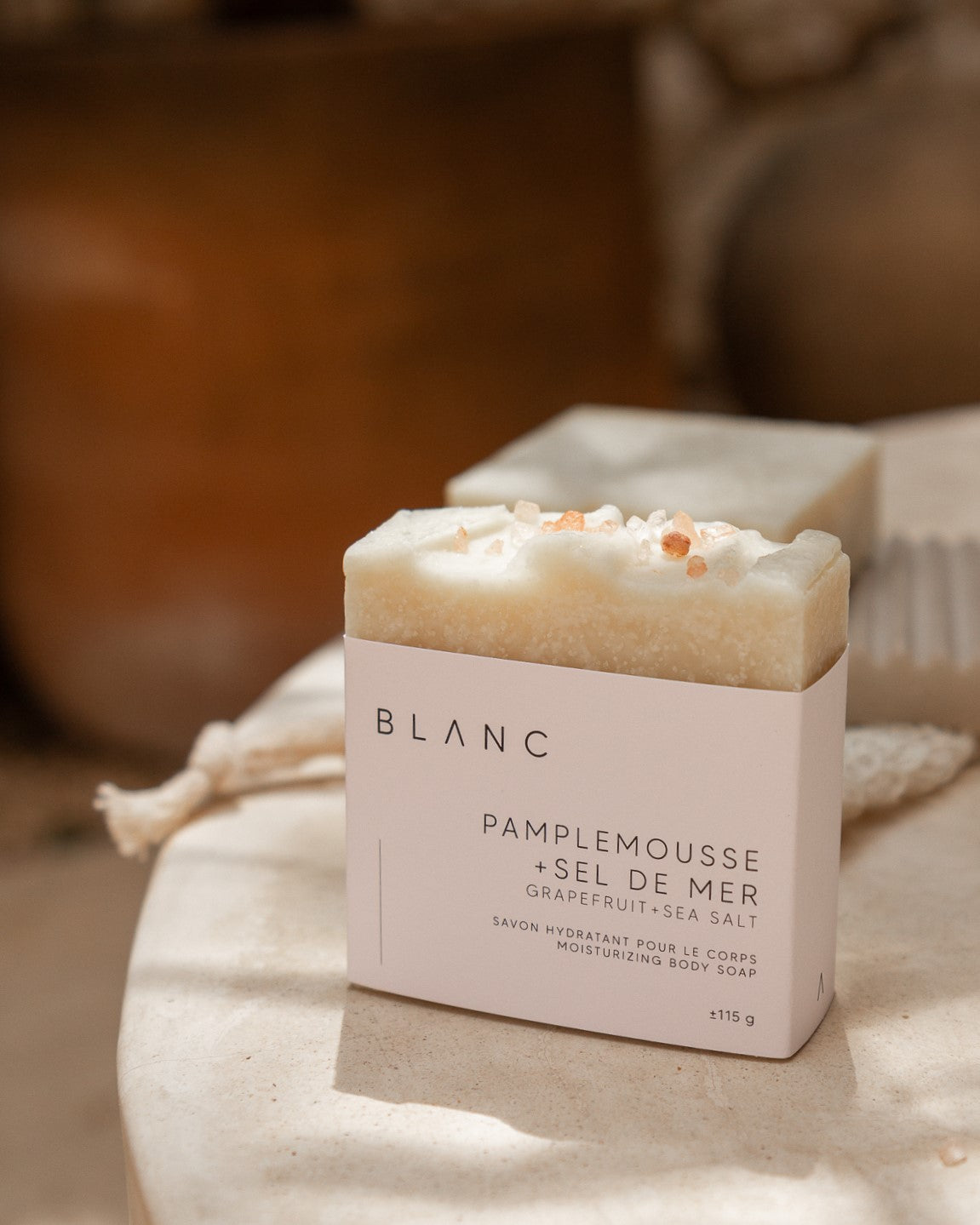 Savon corporel - Pamplemousse + Sel de mer
