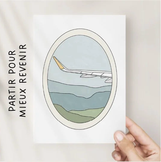Illustrations 8x10 - Partir pour mieux revenir