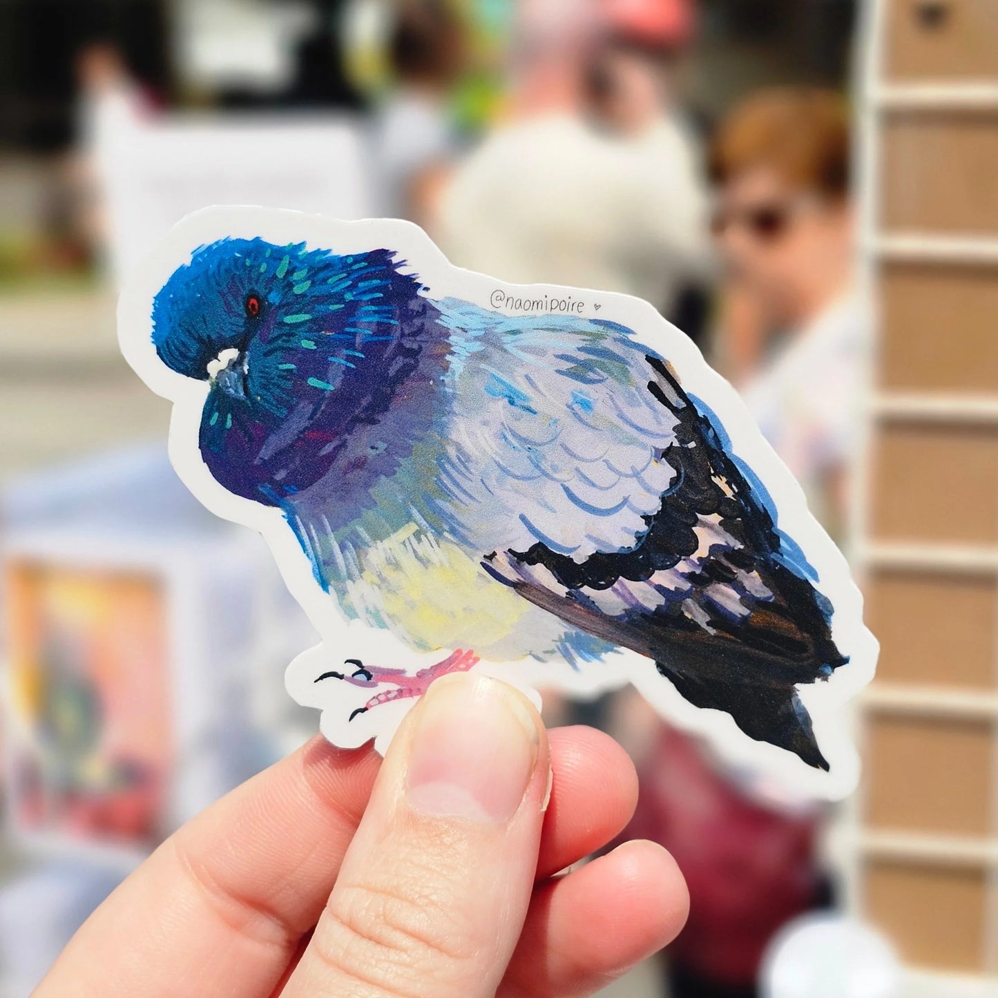 Autocollant "Pigeon"