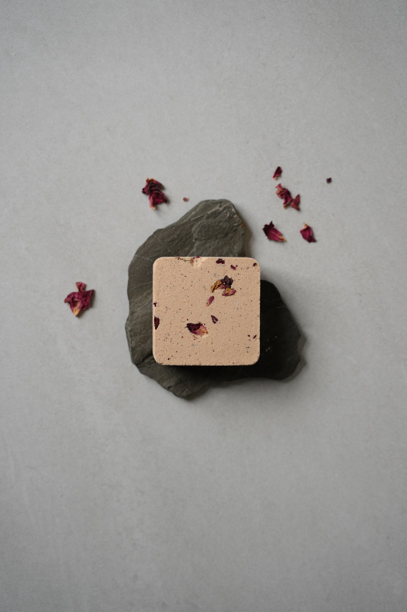 Bombe de bain - Géranium + Argile Rose