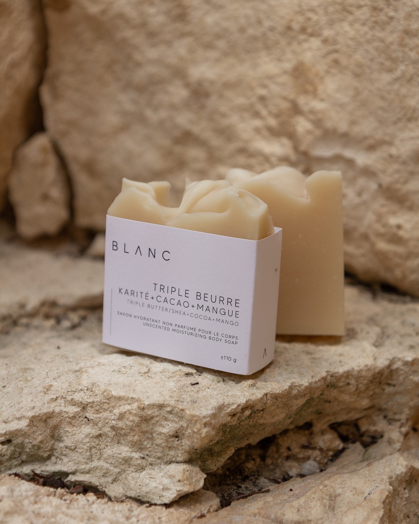 Savon corporel - Triple Beurre | Karité + Cacao + Mangue