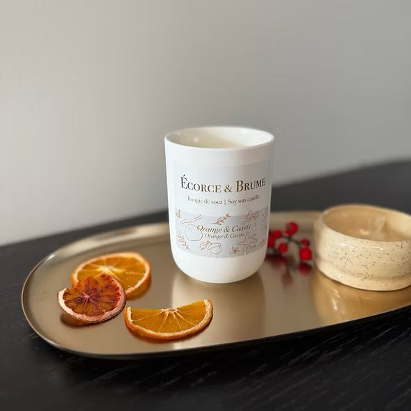 Bougie - Orange cassis