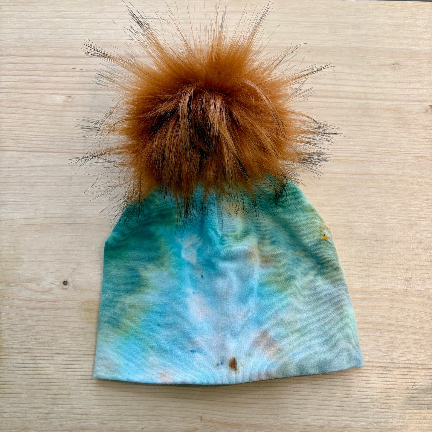 Tuque - Ice-dye Tons de vert