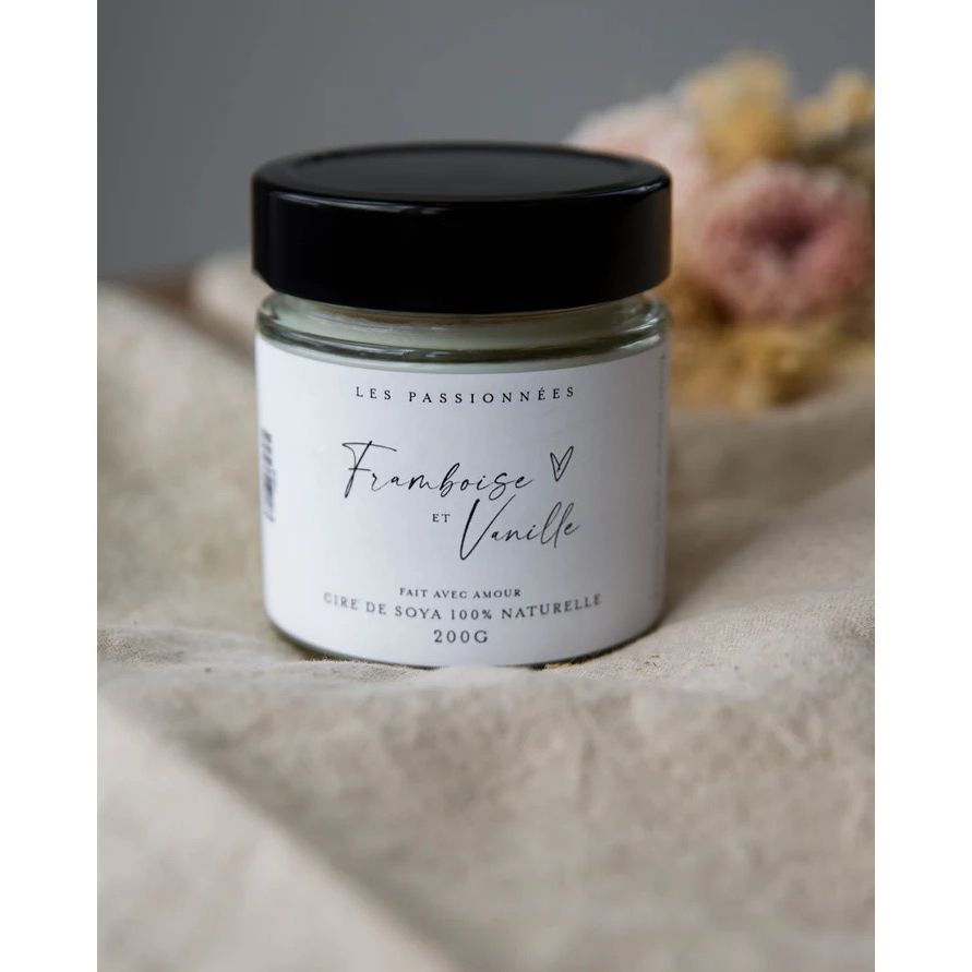 Chandelle de Soya - Framboise & Vanille