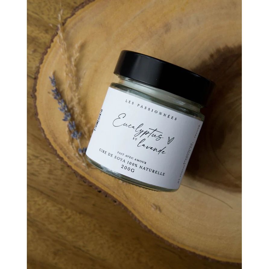 Chandelle de Soya - Eucalyptus & Lavande