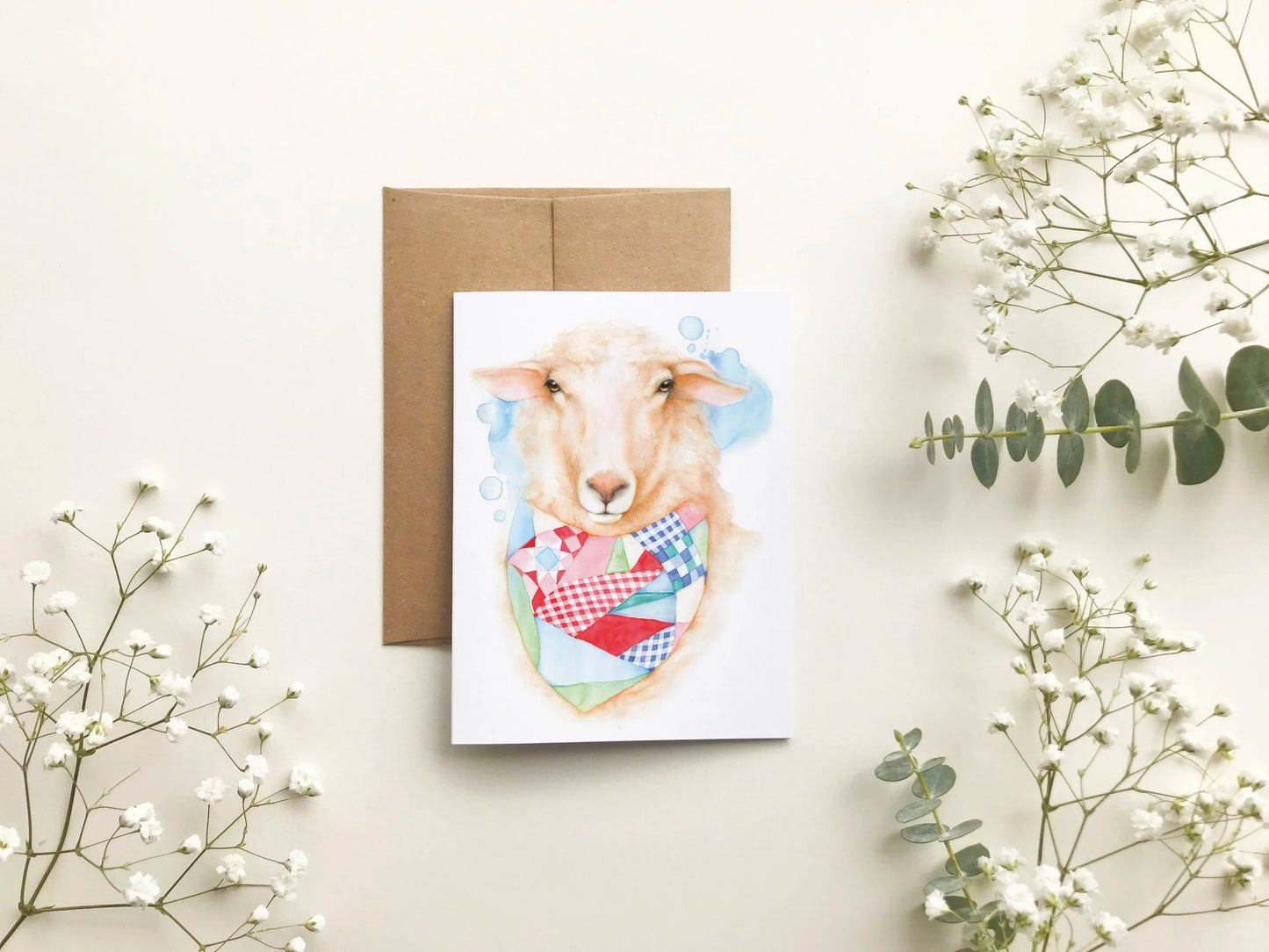 Carte de souhait - Mouton