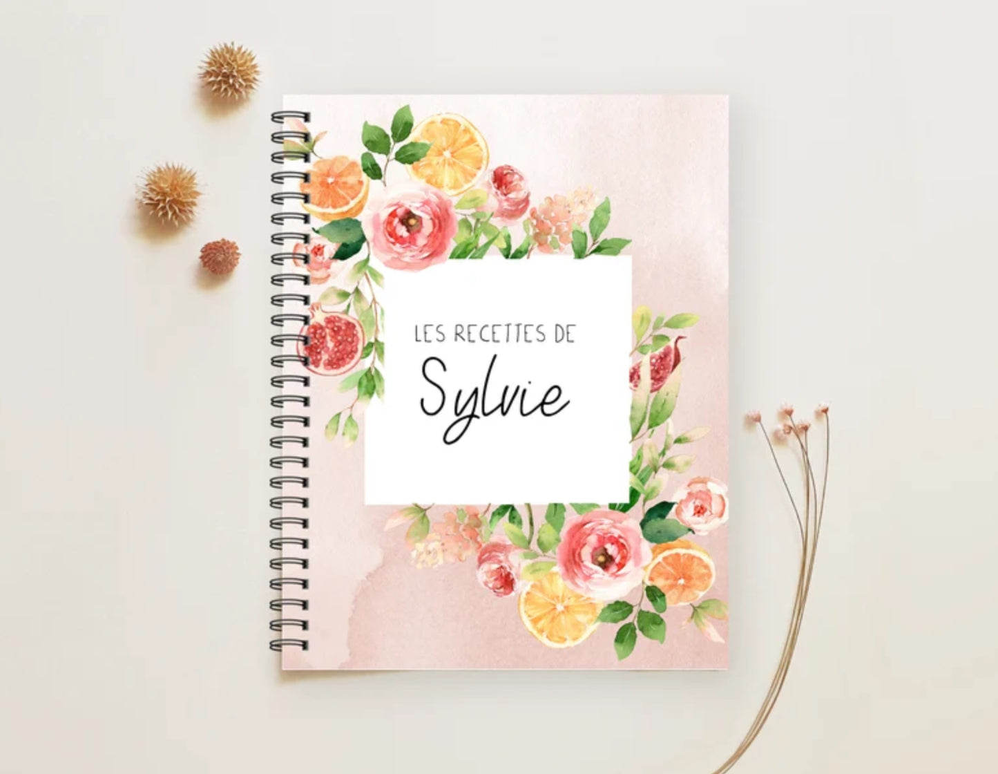 Livre de recette de mamie rigide – Fleurs d’oranger