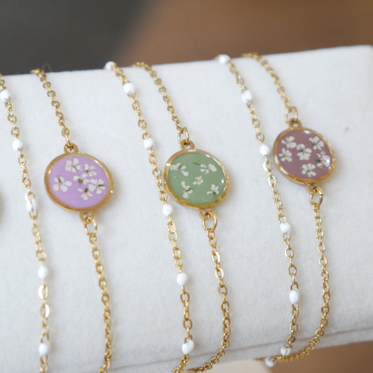 Bracelet double - rond 12mm - Edition spéciale automne 2025