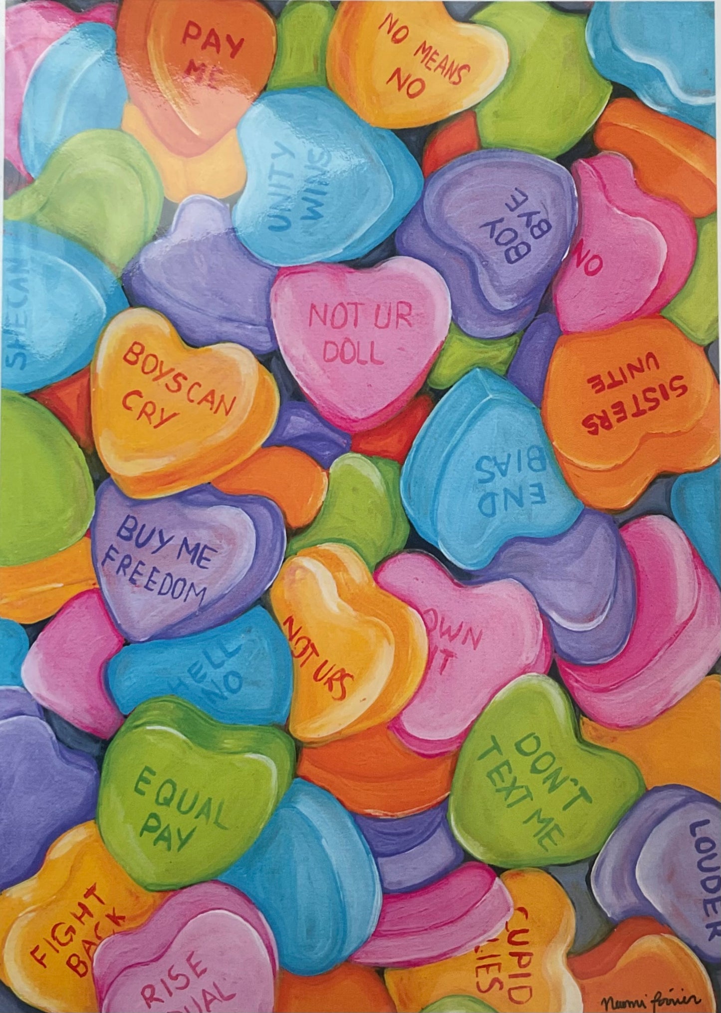 Carte de souhaits "Not Ur Sweetheart"