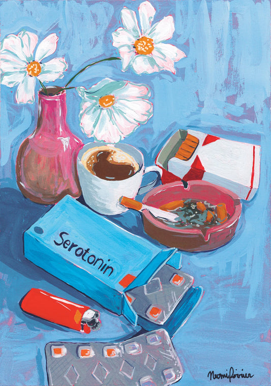 Reproduction "Morning Routine" 10x14"