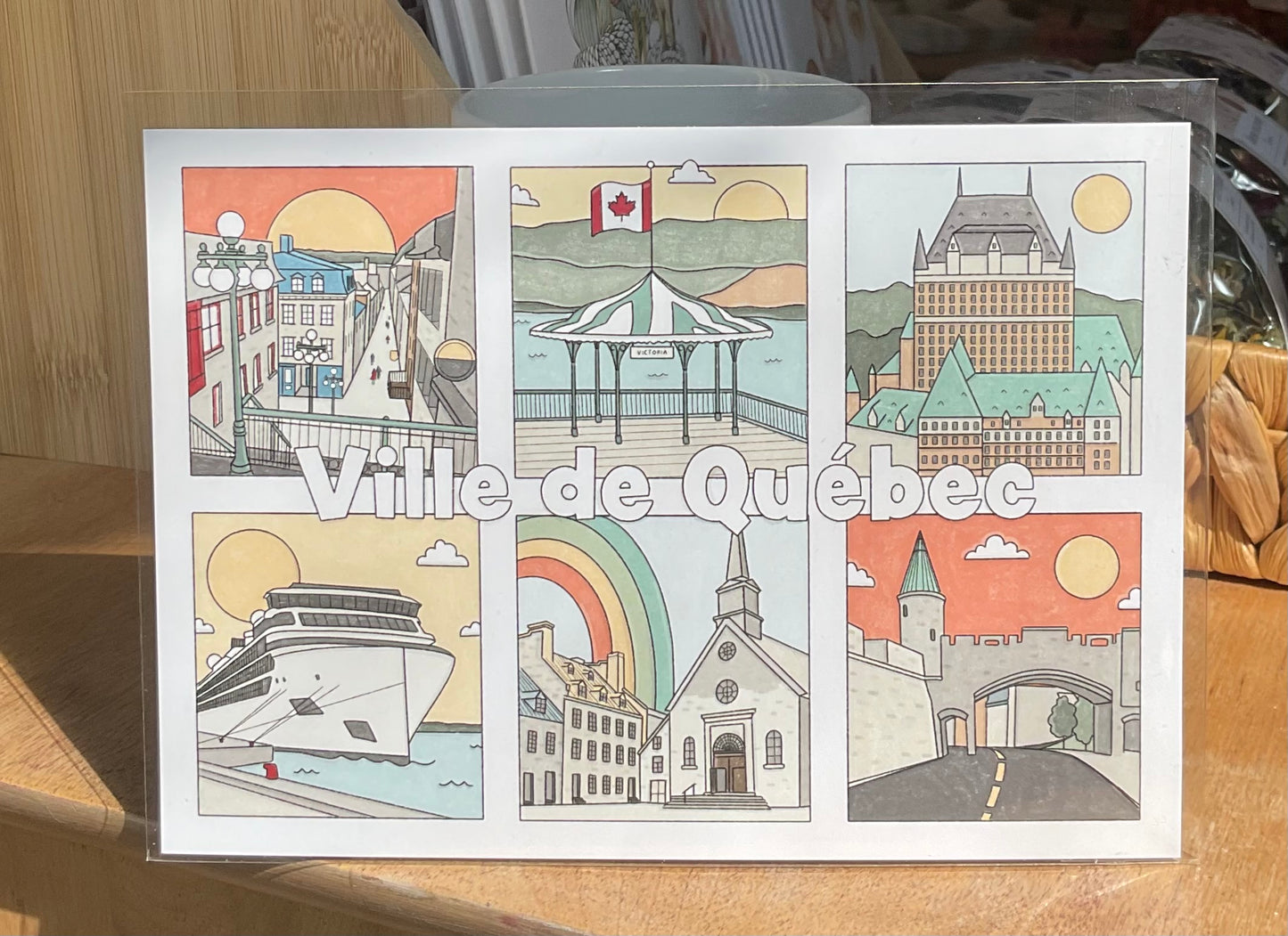 Carte postale - Québec