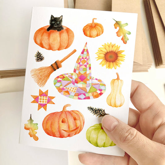 Carte de souhait - L’Halloween !