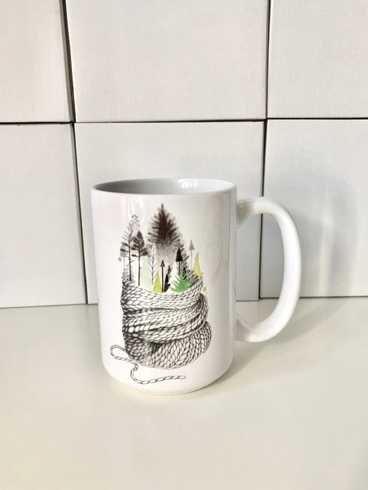 Tasse -  Forêt emmitouflée