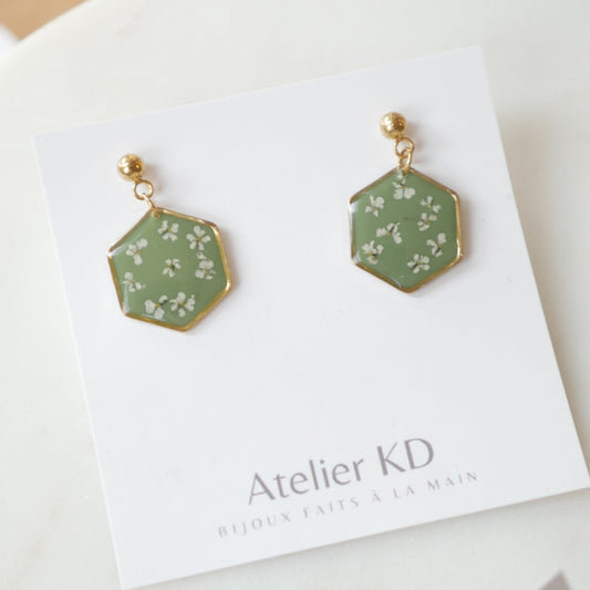 Boucles d'oreilles - Hexa 16mm - Edition spéciale automne 2025