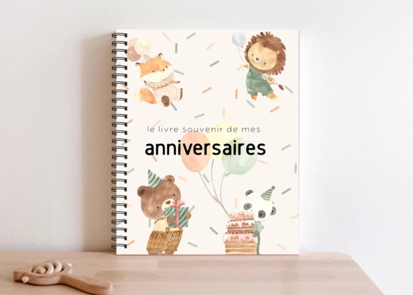 Livre souvenirs de mes anniversaires