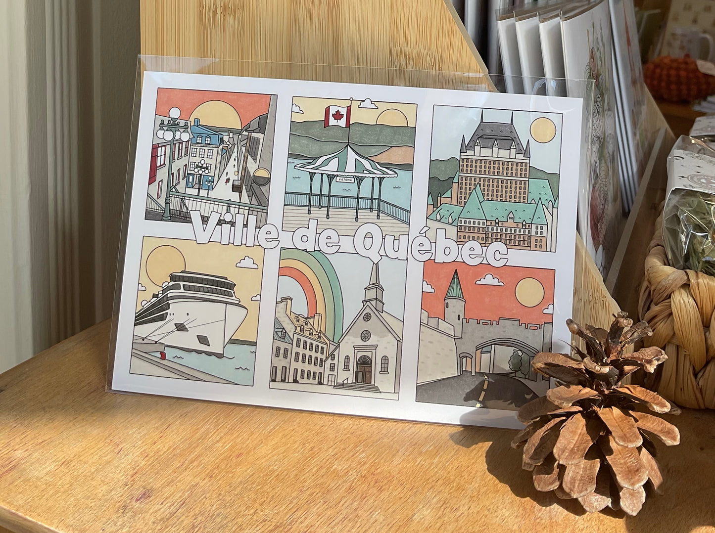 Carte postale - Québec