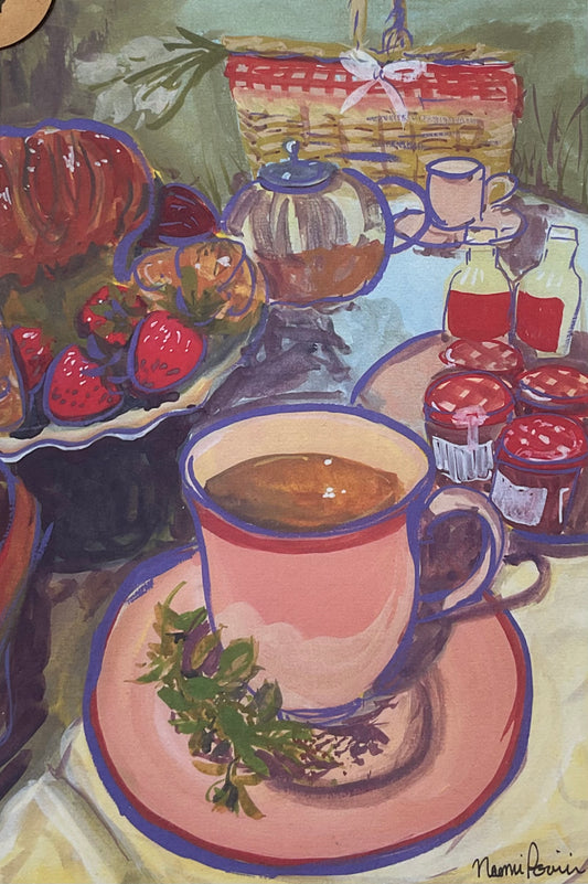 Reproduction "Picnic and Tea" 4x6"