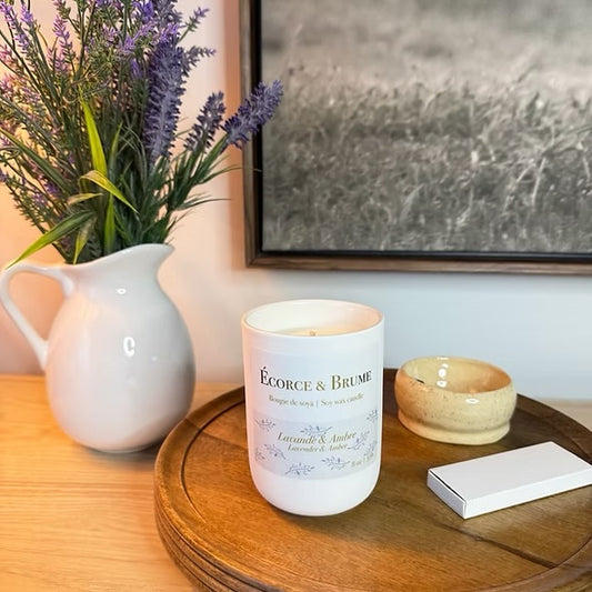 Bougie - Lavande & Ambre