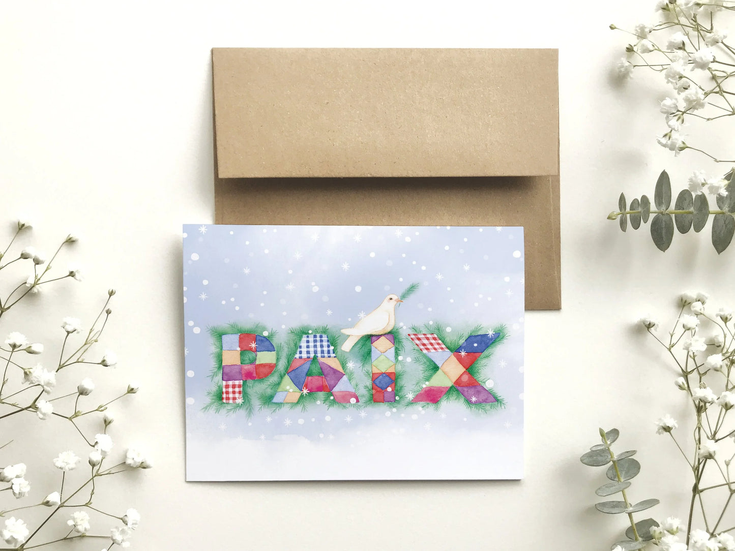 Carte de souhait - PAIX