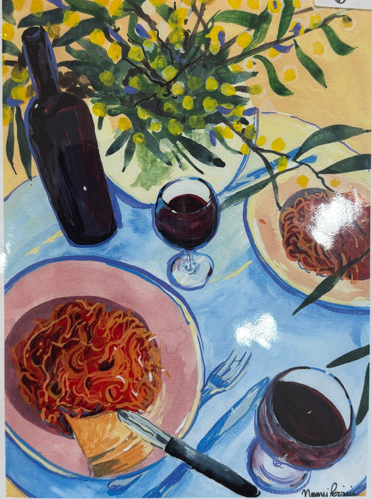 Carte de souhaits "Date in Tuscany"