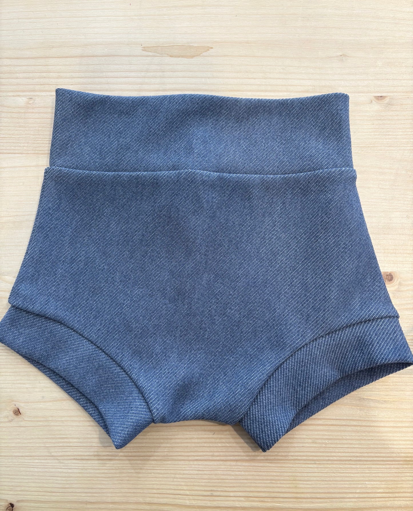 Culotte courte - Bleu denim