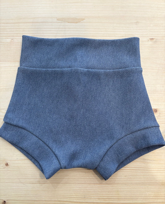 Culotte courte - Bleu denim