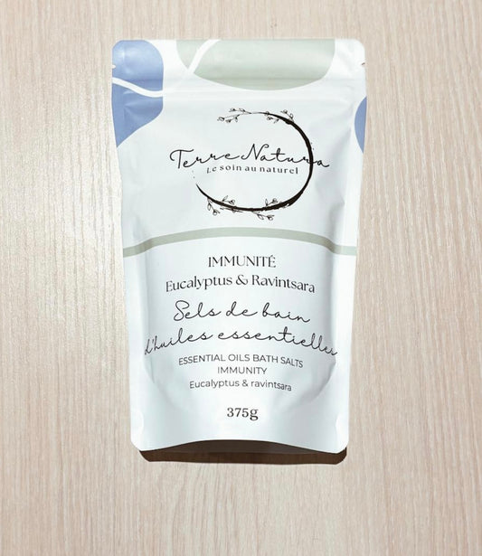 Sels de bain - Immunité - Eucalyptus & ravintsara