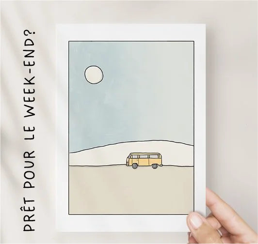 Illustrations 8x10 - Partir pour le week-end ?