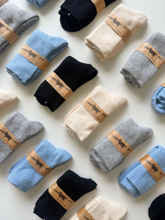 Chaussettes laine de cachemire