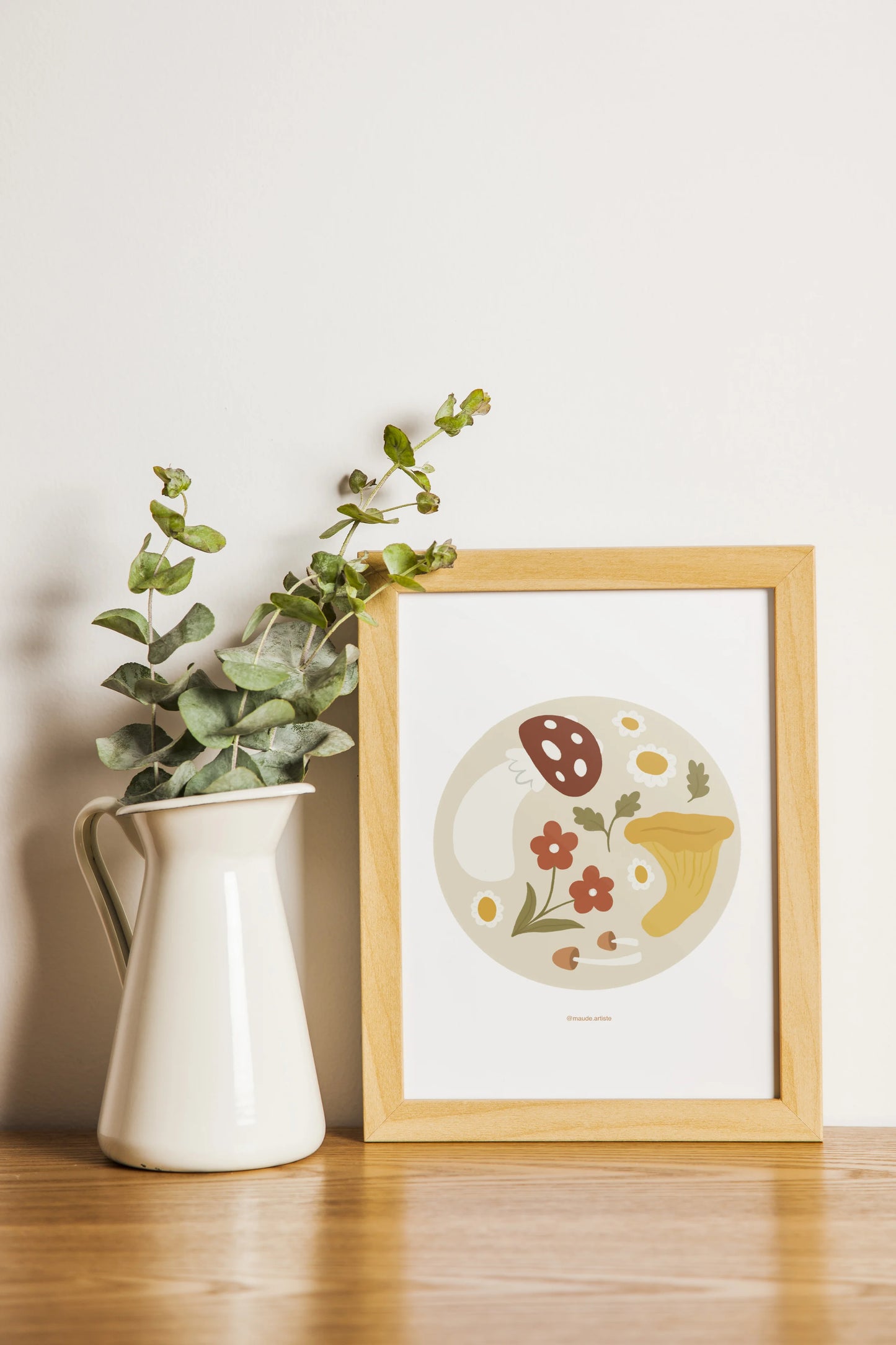 Affiche d'illustration 8x10 - Douceur