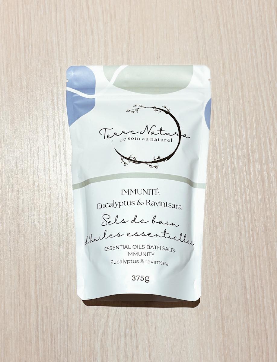 Sels de bain - Immunité - Eucalyptus & ravintsara