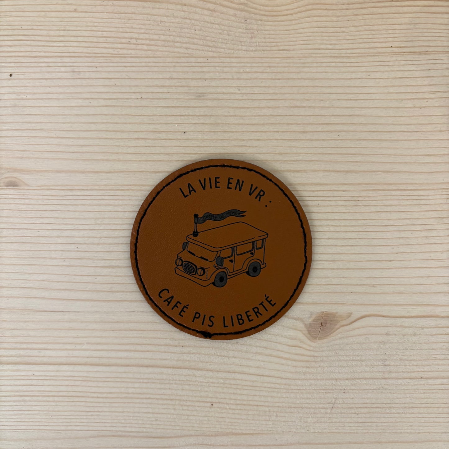 Patch thermocollant en simili cuir