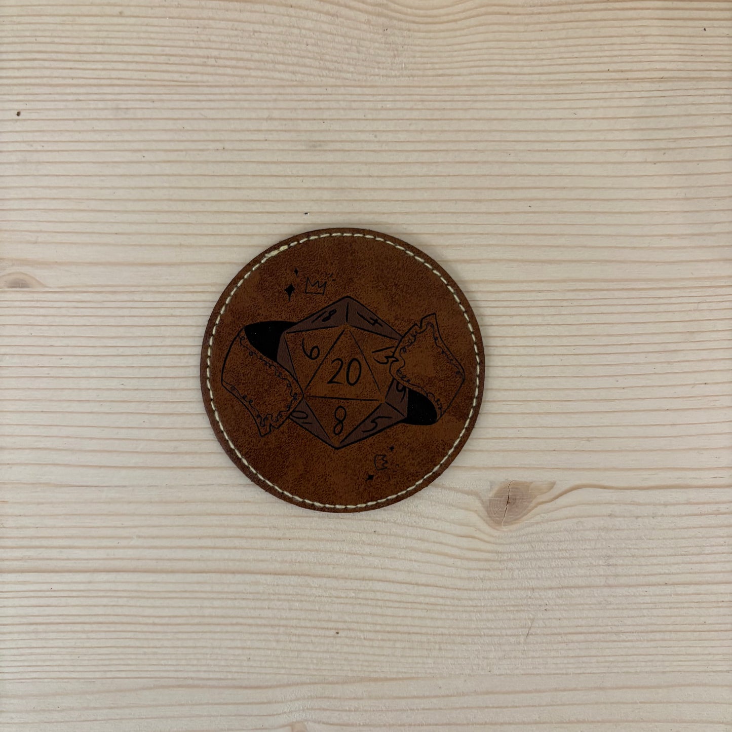 Patch thermocollant en simili cuir