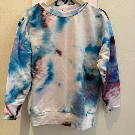 Chandails à motif imprimé pour enfants - Ice-dye