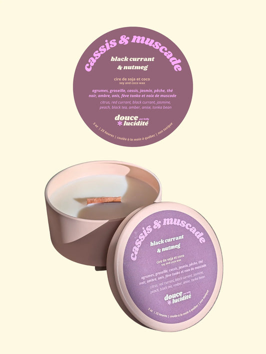 Chandelle - Cassis & muscade