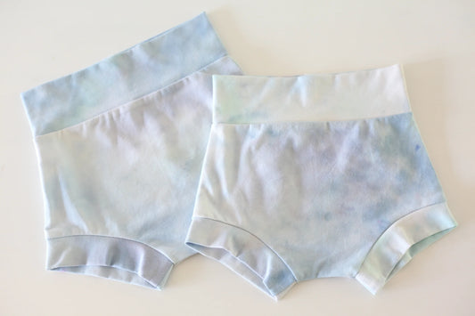 Culotte courte - Ice-dye Bleu ciel