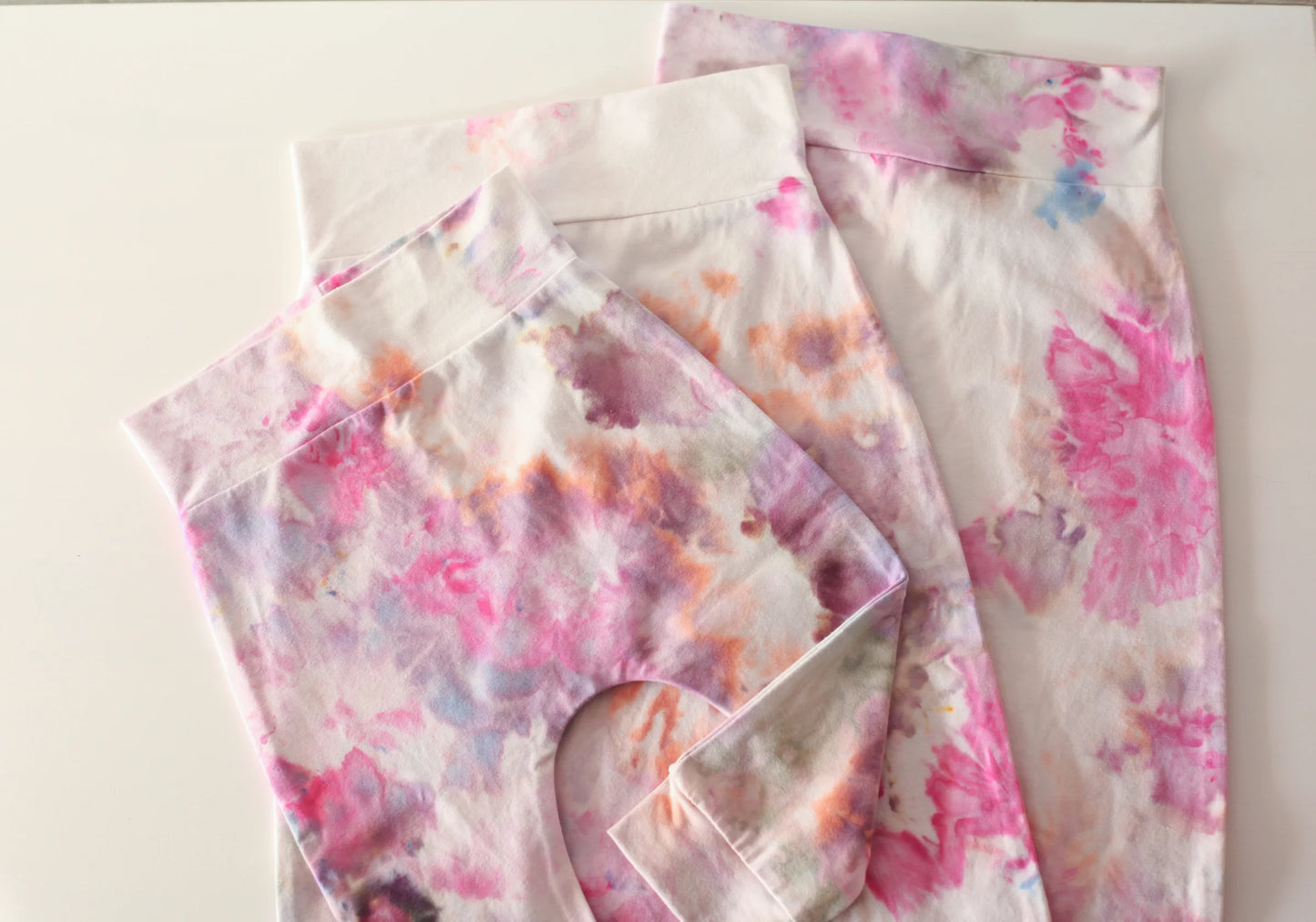 Pantalon pour bébé et bambins - Ice-dye Framboisier