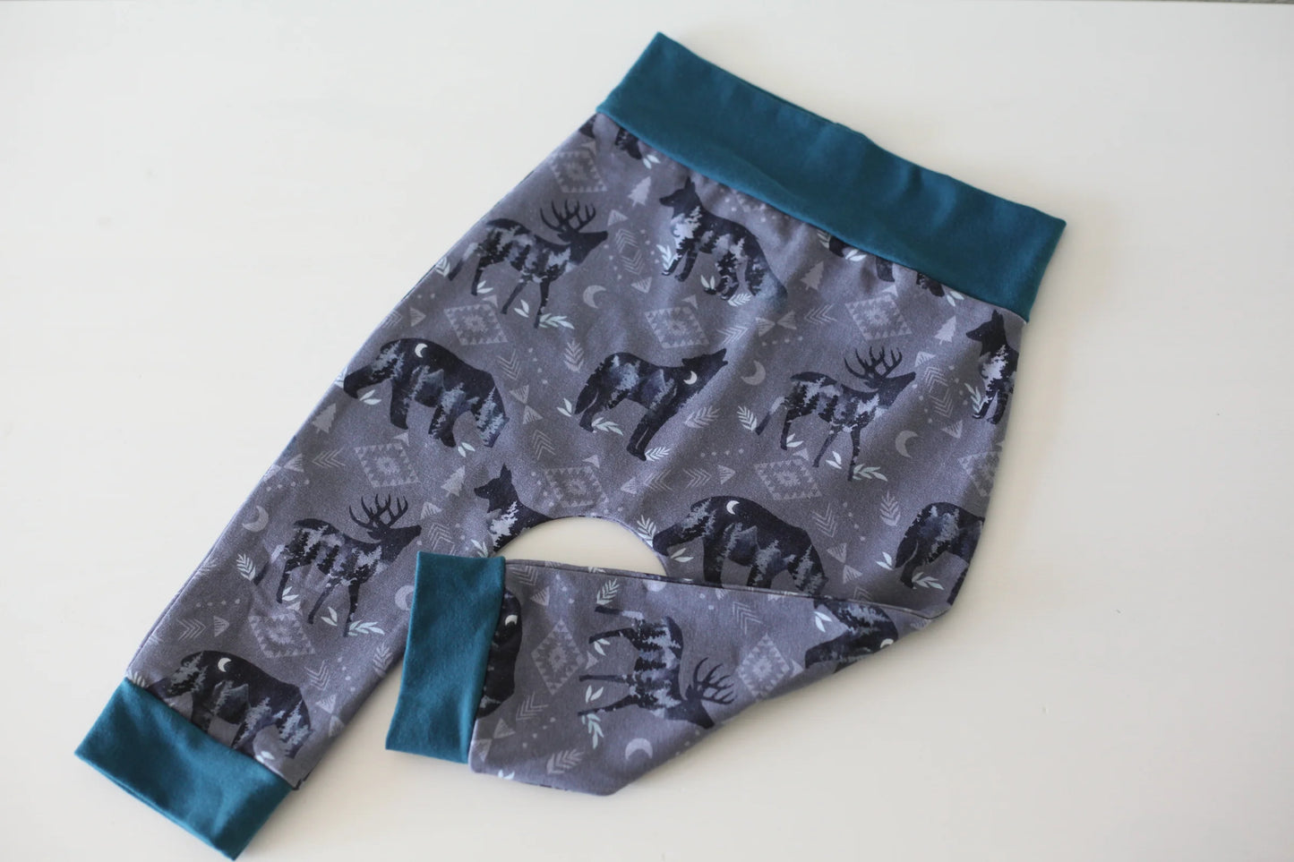 Pantalon pour bébé et bambins - Loups gris
