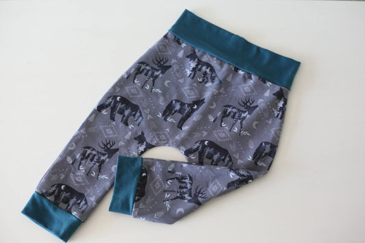 Pantalon pour bébé et bambins - Loups gris