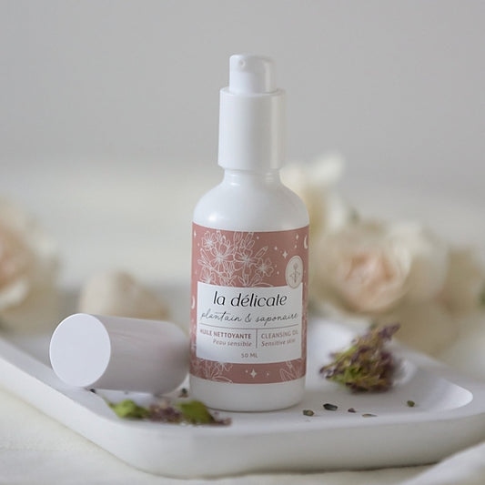 Huile nettoyante et démaquillante - La délicate